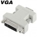 DVI  I 24   5 Pin Female to VGA 15 Pin Male Converter Adapter
