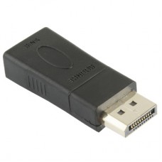 Display Port Male to HDMI Female Adapter  Black