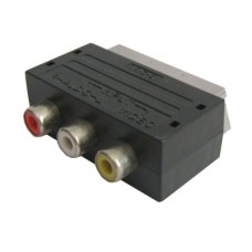 A V to 20 Pin Male SCART Adapter