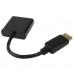 Display Port Male to VGA Female Cable  Length  20cm